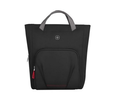 WENGER MOTION VERTICAL TOTE in Chic Black