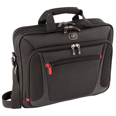 WENGER SENSOR NOTE BOOK CASE 38,1 CM 15 INCH BRIEFCASE in Black