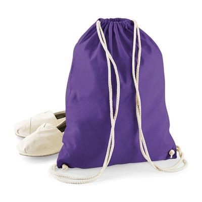 WESTFORD MILL COTTON SUSTAINABLE GYMSAC DRAWSTRING BACKPACK RUCKSACK BACKPACK RUCKSACK
