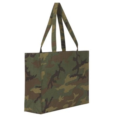 WOVEN SHOPPER TOTE BAG