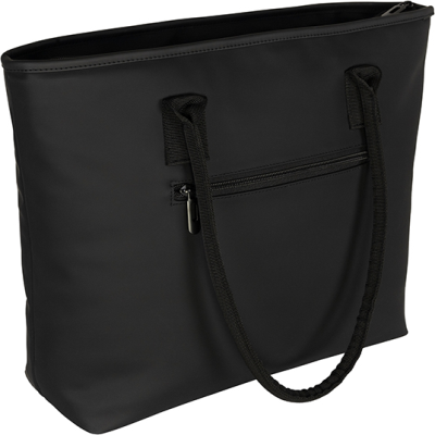 WYE RECYCLED BUSINESS TOTE BAG in Black