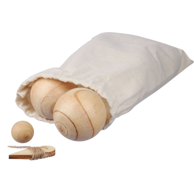 WOOD BALL GAME in Brown