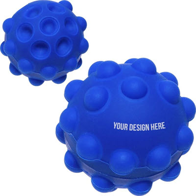 PUSH-POP FIDGET BOUNCE BALL