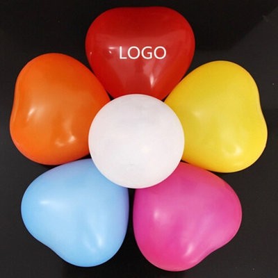 10 INCH HEART SHAPE ADVERTISING BALLOON