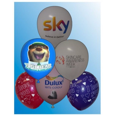 12 INCH PRINTED LATEX BALLOON
