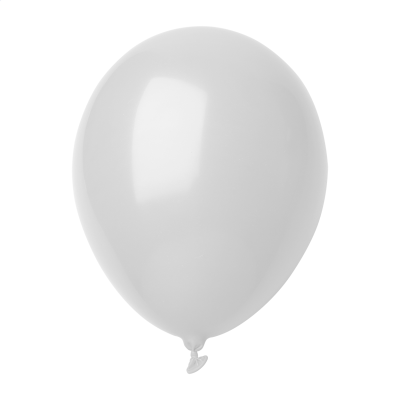 BALLOON, PASTEL COLOUR in White