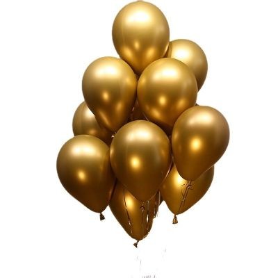 COLORFUL PARTY METALLIC BALLOONS