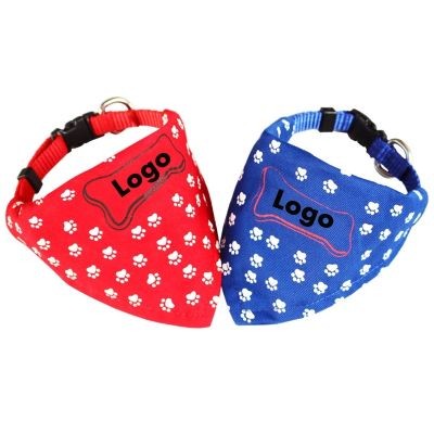 ADJUSTABLE TRIANGULAR PET BANDANNA