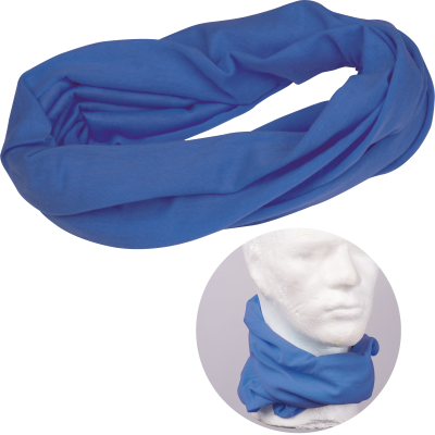 BANDANA LOOP SCARF in Blue 