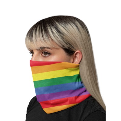 RAINBOW TUBULAR BANDANA