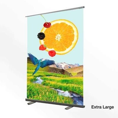 EXTRA LARGE PULL UP ROLLER BANNER