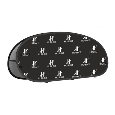 OVAL POP-UP ADVERTISING BANNER 200CM x 100CM