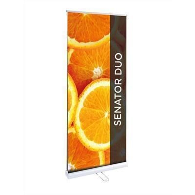 SENATOR DUO PULL UP BANNER D-SIDED BLOCKOUT