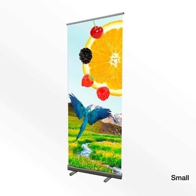 SMALL PULL UP ROLLER BANNER