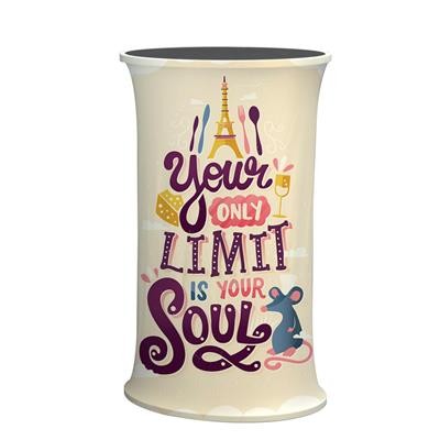 SOFT TOUCH FABRIC COUNTER - OVAL