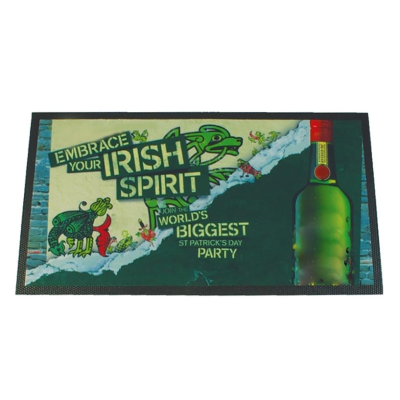 SMALL PREMIUM RUBBER BORDERED BAR RUNNER (43X23CM)