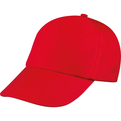 5-PANEL BASEBALL CAP FATHER CHRISTMAS SANTA FE in Red 