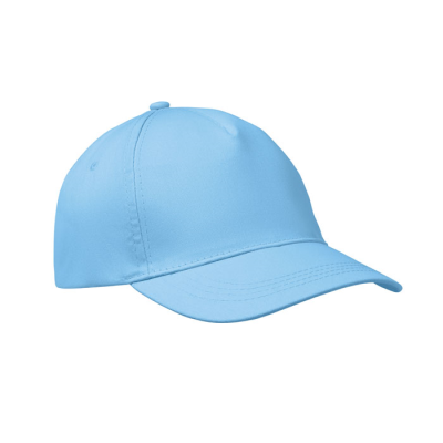 5 PANEL BASEBALL CAP in Blue