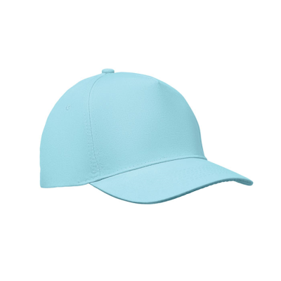 5 PANEL BASEBALL CAP in Blue