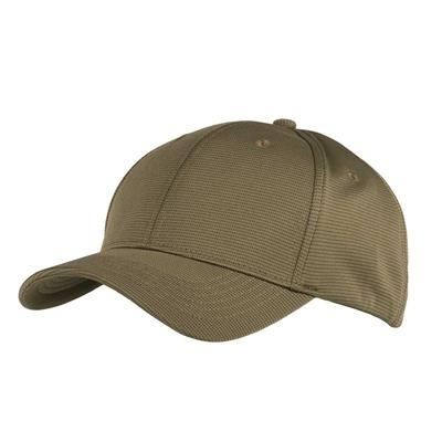 6 PANEL BAMBOO-CHARCOAL CAP in Olive