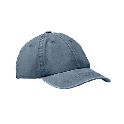 6 PANEL BASEBALL CAP 265 GR & M² in Blue