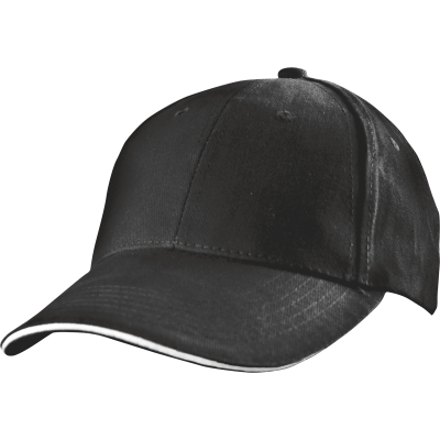 6-PANEL BASEBALL CAP SAN FRANCISCO in Black 