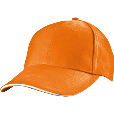 6-PANEL BASEBALL CAP SAN FRANCISCO in Orange 