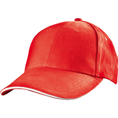6-PANEL BASEBALL CAP SAN FRANCISCO in Red 