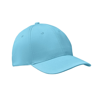 6 PANELS BASEBALL CAP in Blue
