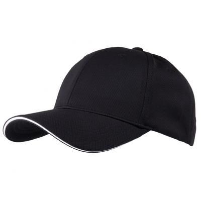 AIRTEX MESH SPORTS BASEBALL CAP in Black & White