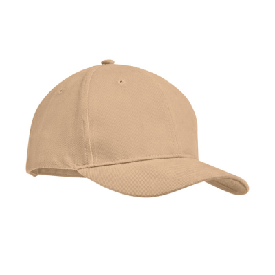 BRUSHED HEAVY COTTON 6 PANEL BA in Brown