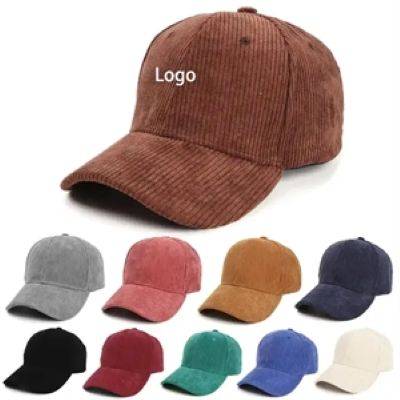 CORDUROY BASEBALL CAP - PROMOTIONAL CORPORATE GIFT