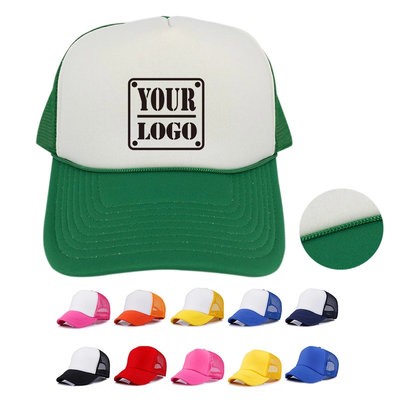 FOAM MESH BACK TRUCKER CAP - PROMOTIONAL CORPORATE GIFT