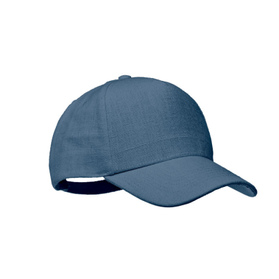 HEMP BASEBALL CAP 370 GR & M² in Blue