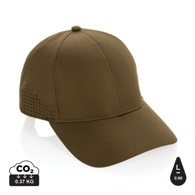 IMPACT AWARE™ RPET 6 PANEL SPORTS CAP in Green