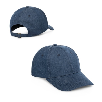 PHOEBE DENIM, COTTON AND POLYESTER CAP - PROMOTIONAL CORPORATE GIFT