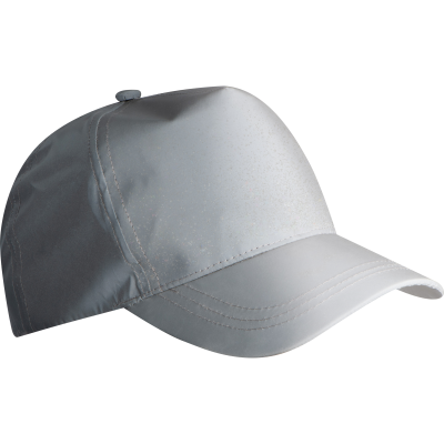 REFLECTIVE BASEBALL CAP HANOI in Silver Grey 