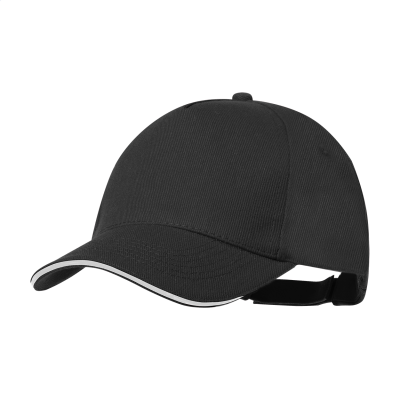 RPET BASEBALL CAP in Black