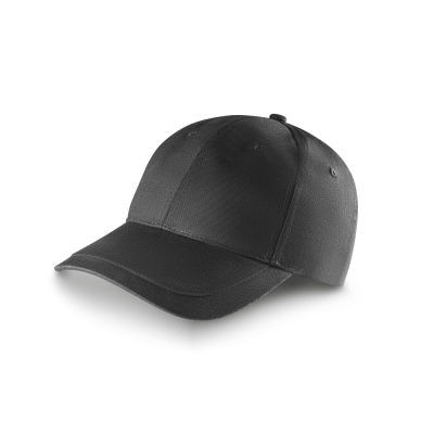 RYAN CAP MADE OF BRUSHED COTTON in Black