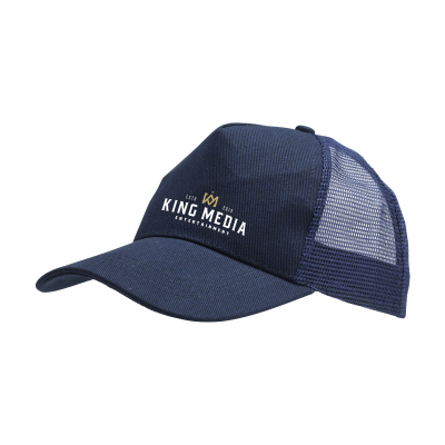 TRUCKER RECYCLED COTTON in Navy