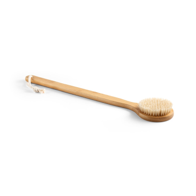 ARKIN BAMBOO SHOWER AND BATH BRUSH in Natural