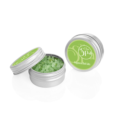 MINI BATH SALTS  &  CRYSTALS in an Aluminium Metal Tin, 20G