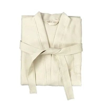 ABSORBENT WAFFLE BATHROBE COTTON
