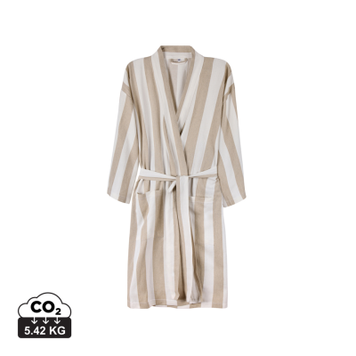 VINGA ORNOS GRS HAMMAM ROBE S & M in Beige, White