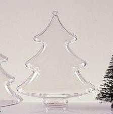 PROMOTIONAL PERSPEX CHRISTMAS TREE BAUBLE