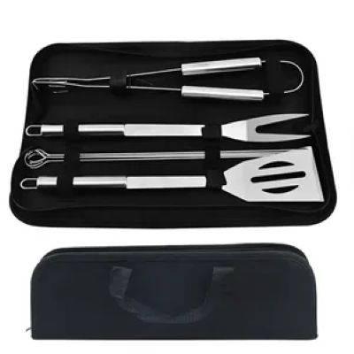 7 PIECES BBQ TOOLS KIT with Carrying Bag