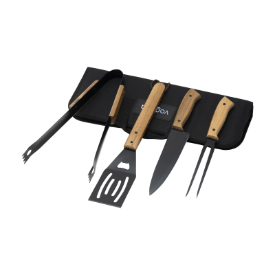 ASADO BBQ-SET BARBECUE SET in Black