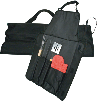 BARBECUE SET AURORA in Black 