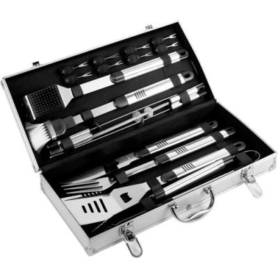 BARBECUE SET in Silver