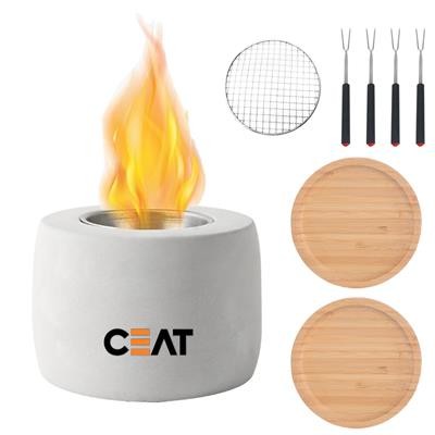 TABLETOP CAMPFIRE KIT FOR SMORES